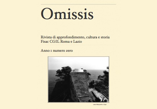 Omissis: numero zero