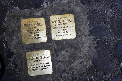 Le pietre d’inciampo