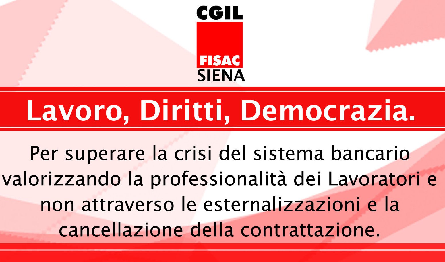 Mps: Video del Convegno “Lavoro, Diritti, Democrazia”