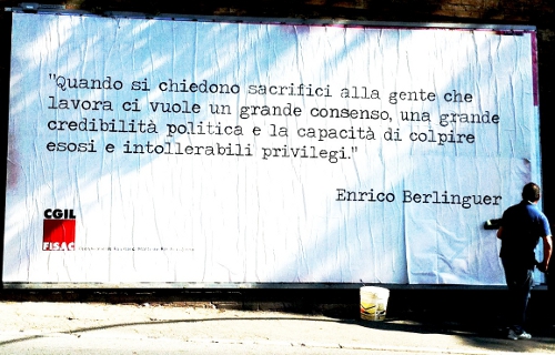 Mps: Manifesto Fisac-Cgil MPS