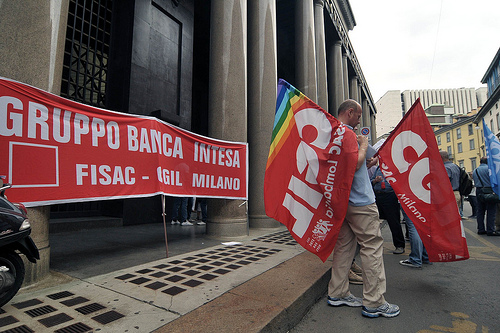 Intesa San Paolo: sciopero 31 ottobre, pressioni indebite sui direttori di filiale
