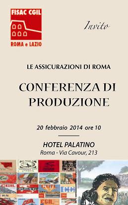 Lazio – Conferenza di Produzione – Le Assicurazioni di Roma