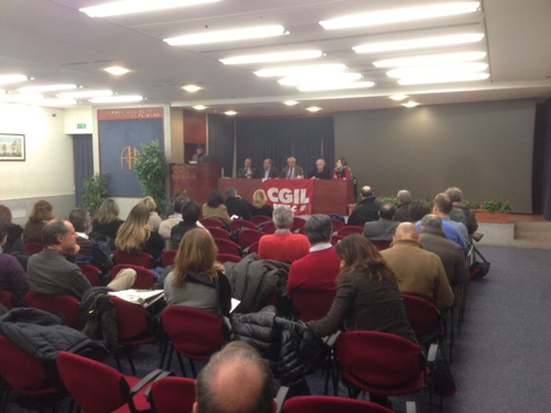 VIII congresso della Fisac-Cgil di Palermo