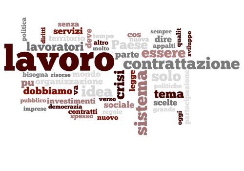 La relazione di Susanna Camusso e le parole chiave