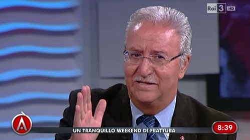 Megale a Rai 3 sulla manifestazione del 25 ottobre