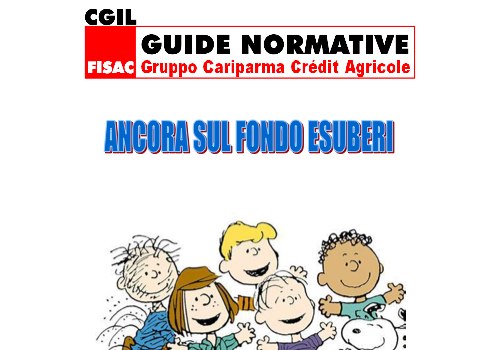 Cariparma: guida al Fondo Esuberi