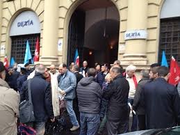 Lazio – Dexia Crediop i lavoratori contro i licenziamenti