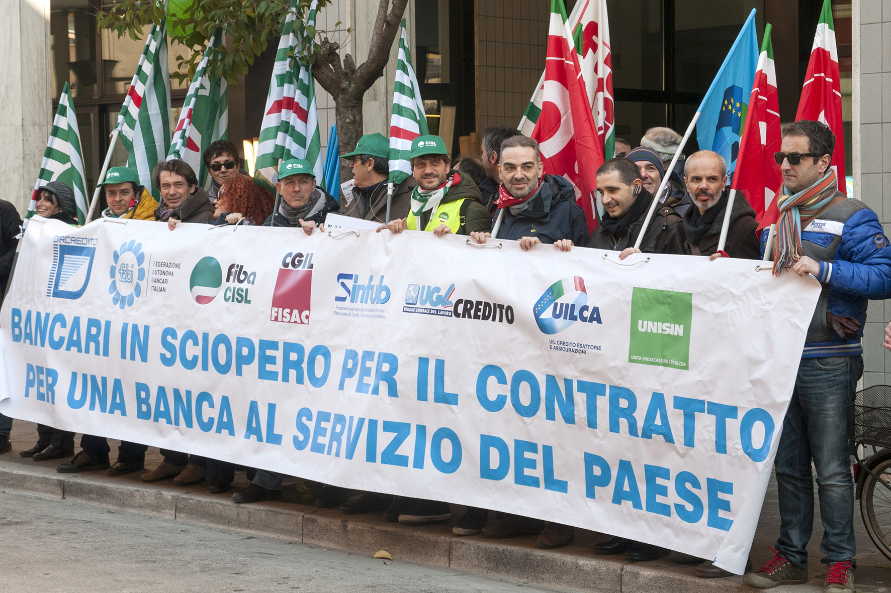 BCC ER – Sciopero Nazionale 2 Marzo manifestazione a Faenza