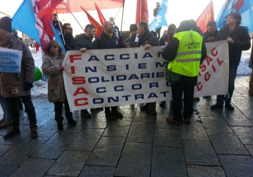 BCC ER – Presidio in difesa del contratto