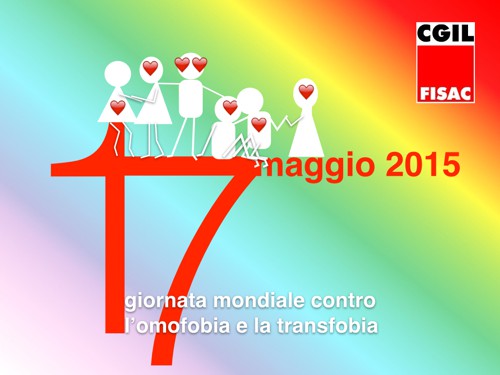 17 maggio: Giornata Mondiale contro l’omofobia e la transfobia