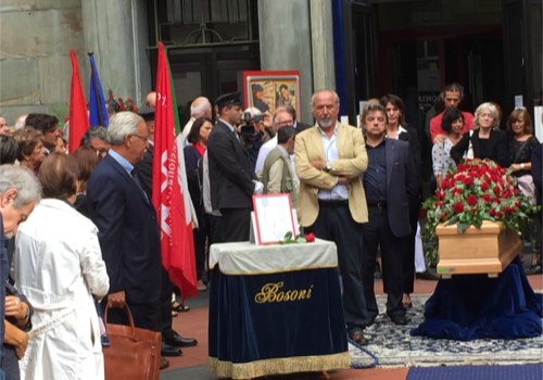 Milano: commemorazione del compagno Riccardo Terzi