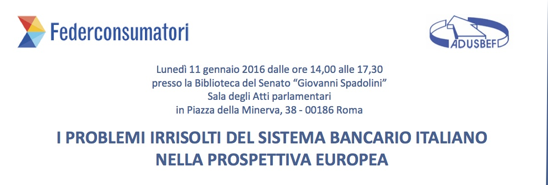 I Problemi irrisolti del Sistema Bancario Italiano nella Prospettiva Europea