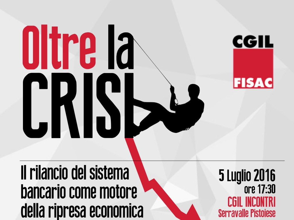 Domani a Serravalle l’evento Oltre la Crisi