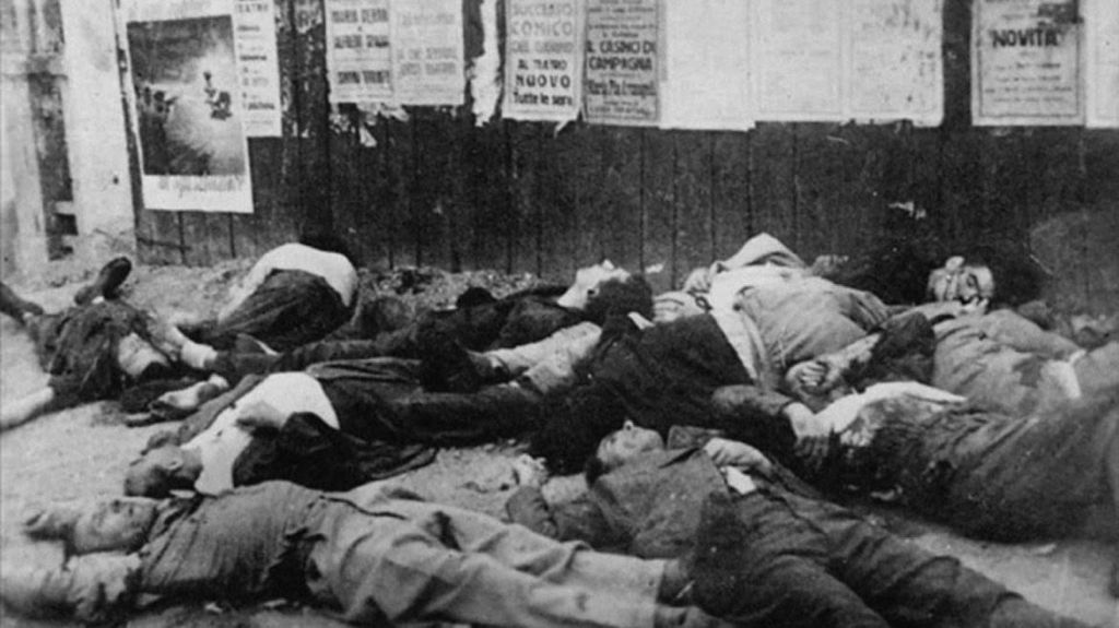 Brigata Nera a Piazzale Loreto