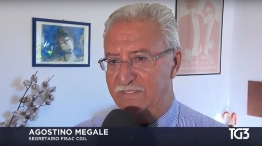 Esuberi bancari: Agostino Megale intervistato al TG3