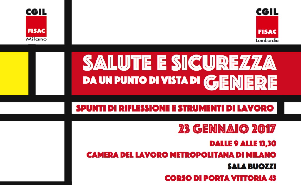 Salute e Sicurezza da un punto di vista di genere: spunti di riflessione e strumenti di lavoro