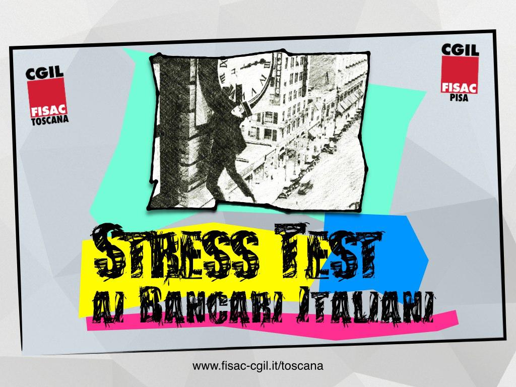 Lavoratori bancari sotto stress: 6 Febbraio a Pisa presentazione di una ricerca sul campo