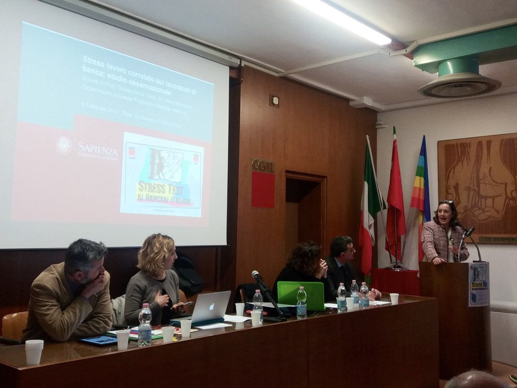 Pisa: 82% dei bancari in ansia per i budget