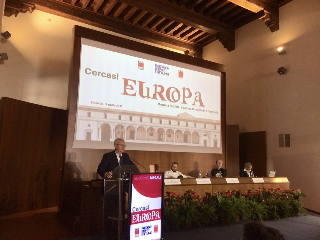 Megale:  propongo una manifestazione unitaria a Bruxelles, no a nuovi tagli