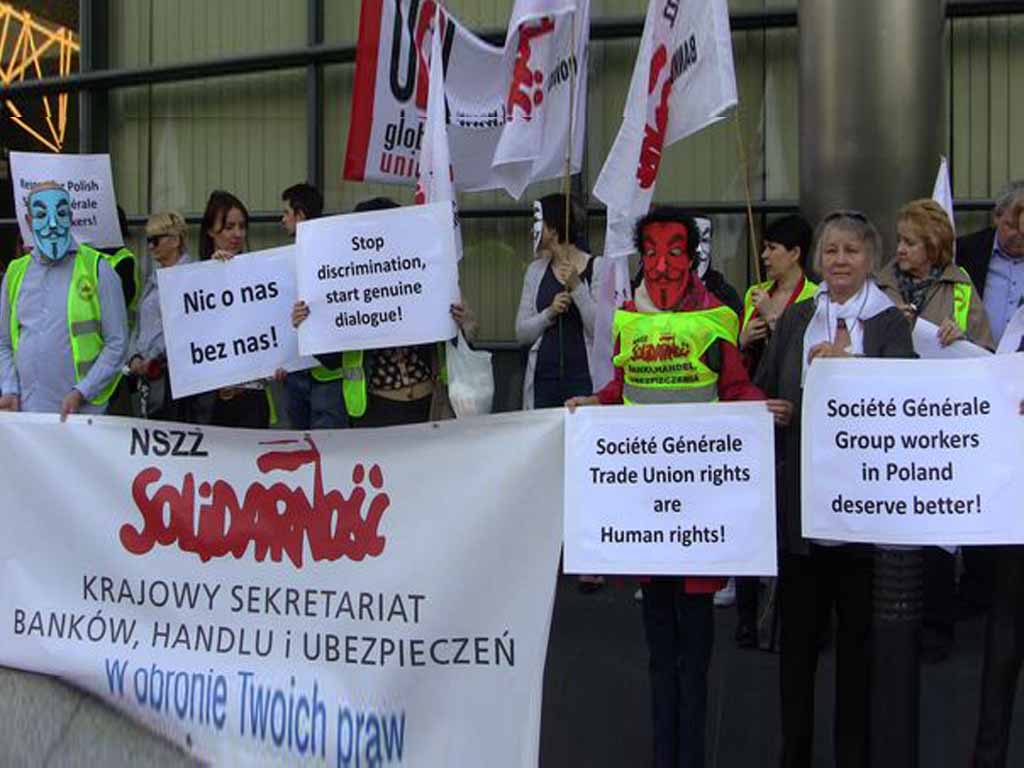 Société Générale: lettera di Uni Finance alla Direzione e manifestazione