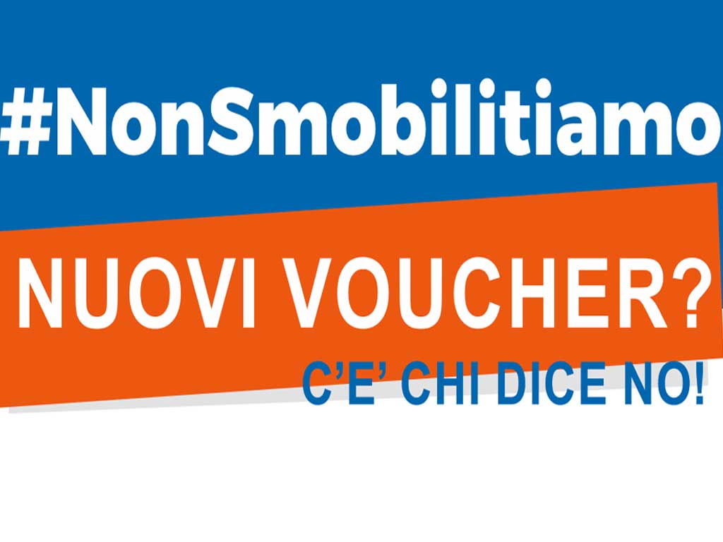 Nuovi voucher? c’è chi dice “no”!