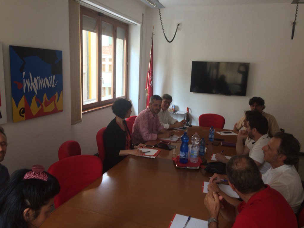 A Firenze incontro tra delegati Fisac ex-Banca Etruria, segreteria nazionale e il coordinatore del Gruppo Ubi