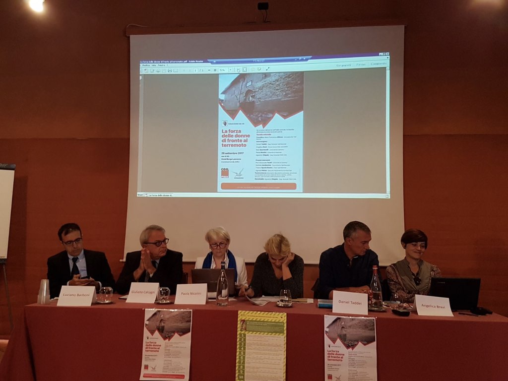 La forza delle donne di fronte al terremoto