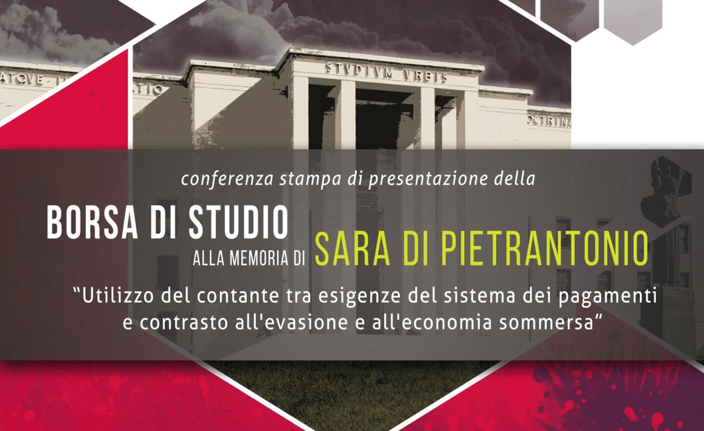 Borsa di Studio alla memoria di Sara Di Pietrantonio