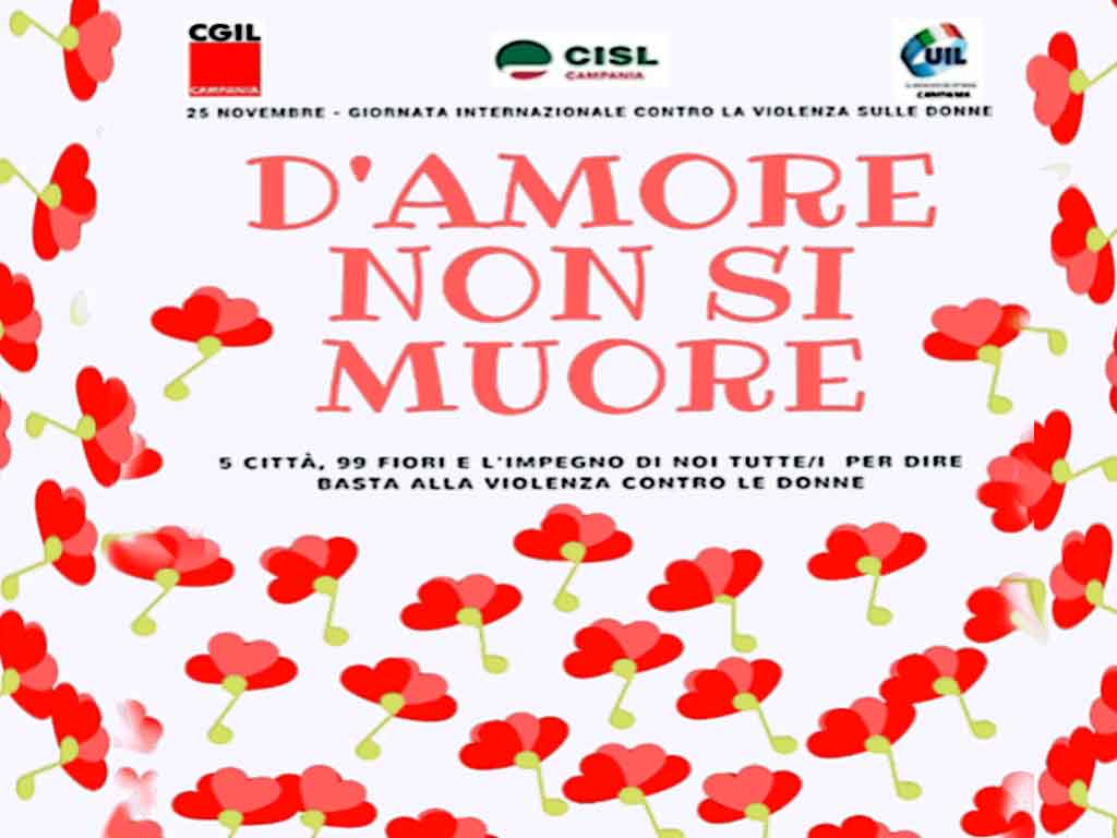 La Campania in occasione della giornata internazionale contro la violenza sulle donne La Campania in occasione della giornata internazionale contro la violenza sulle donne