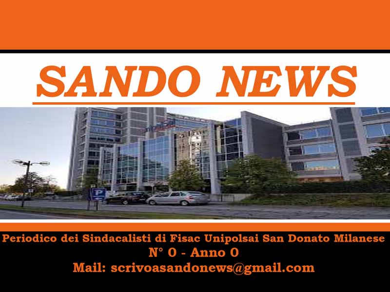 Fisac Unipolsai San Donato Milanese: “Sandonews” numero 1
