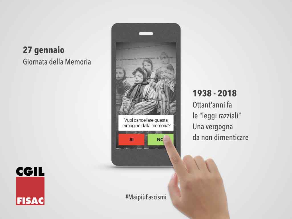 Giorno della memoria 2018