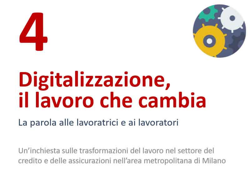 Digitalizzazione: il lavoro che cambia – Dispensa tematica n.4