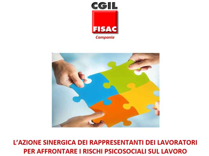 Fisac Campania: giornata di approfondimento dei rischi psicosociali sul lavoro.