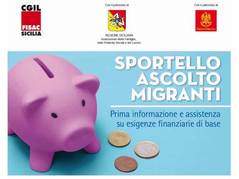 Fisac Sicilia: sportello ascolto migranti