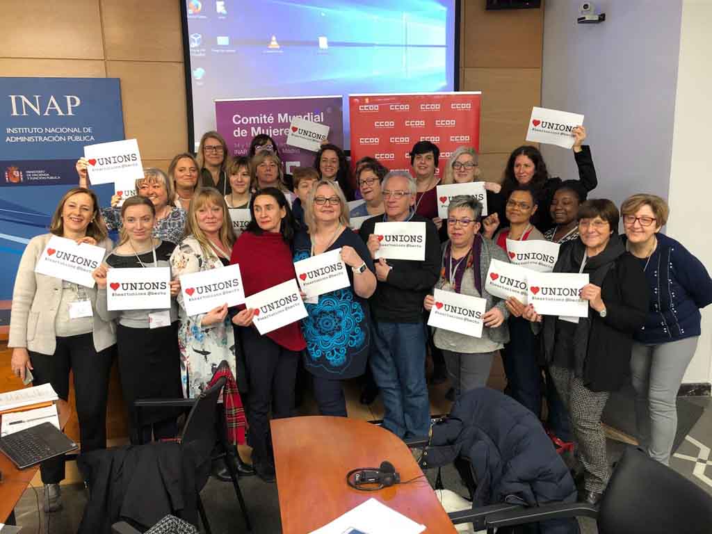 Comitato mondiale Uniwomen in Madrid 14 e 15 febbraio