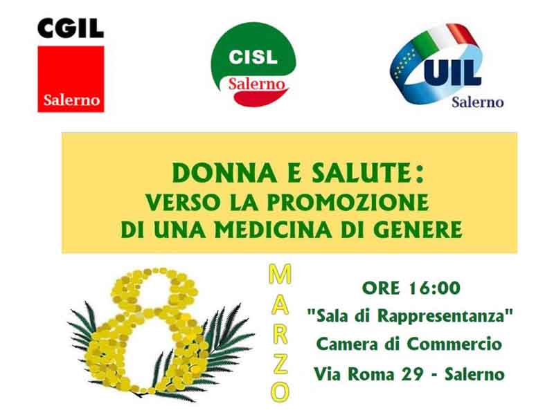 8 marzo: donna e salute. Verso la promozione di una medicina di genere 8 marzo: donna e salute. Verso la promozione di una medicina di genere