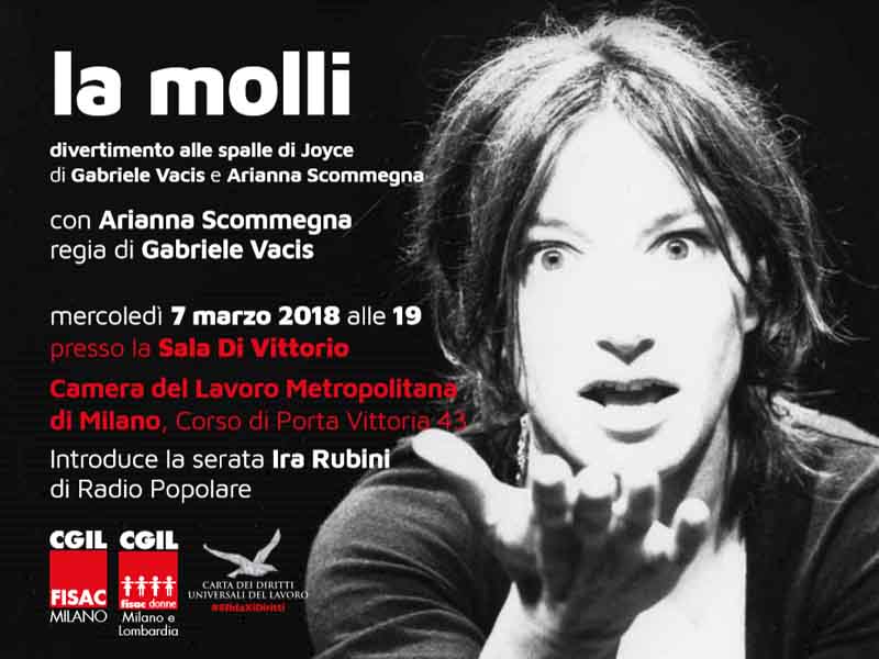 Milano: spettacolo teatrale in occasione della festa della donna