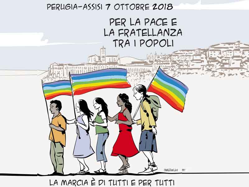 Perugia-Assisi, Cgil in prima fila