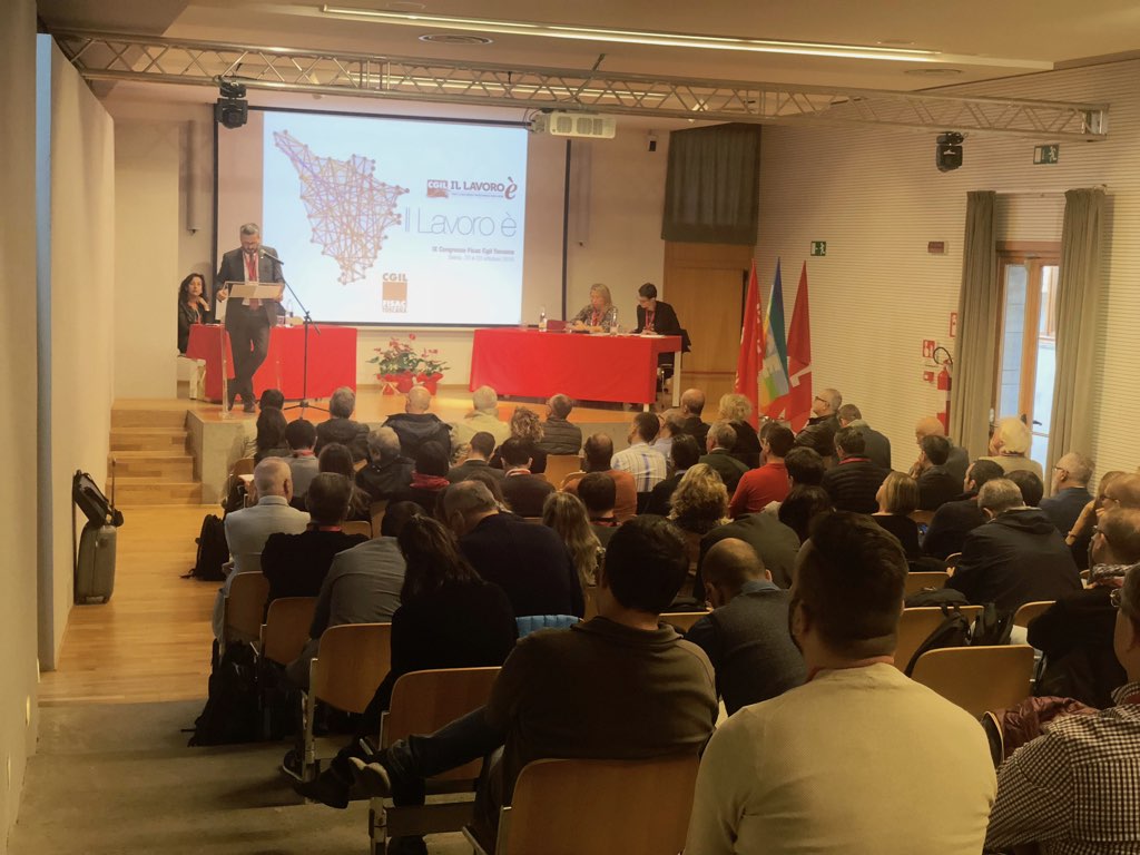 Oggi e domani il Congresso della Fisac Toscana – La relazione