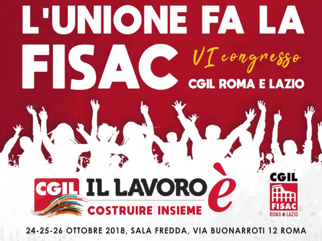 VI Congresso Fisac Roma e Lazio