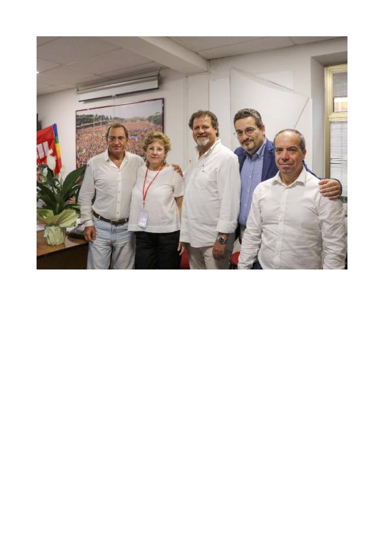 Lazio – Eletta la nuova segreteria Fisac Cgil Rieti Roma Est Valle dell’Aniene