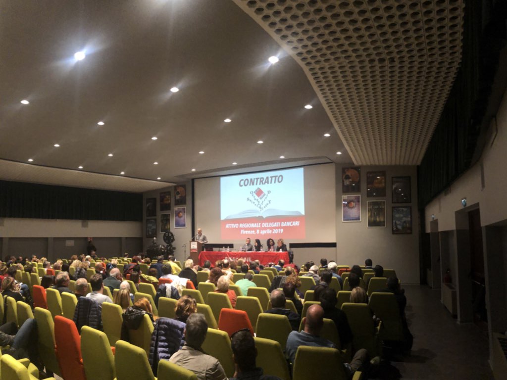 Toscana: a Firenze l’attivo dei delegati bancari