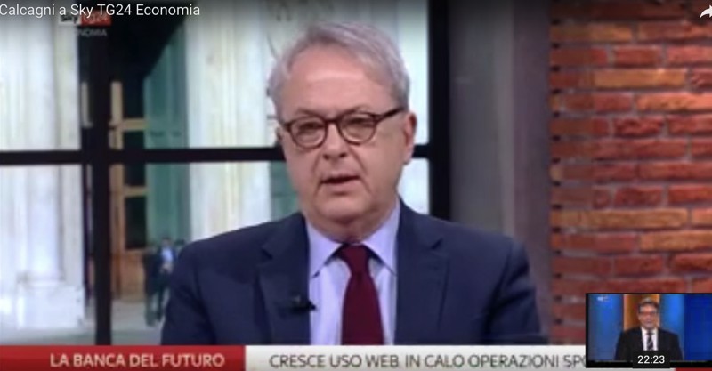 Calcagni a Sky TG24 Economia