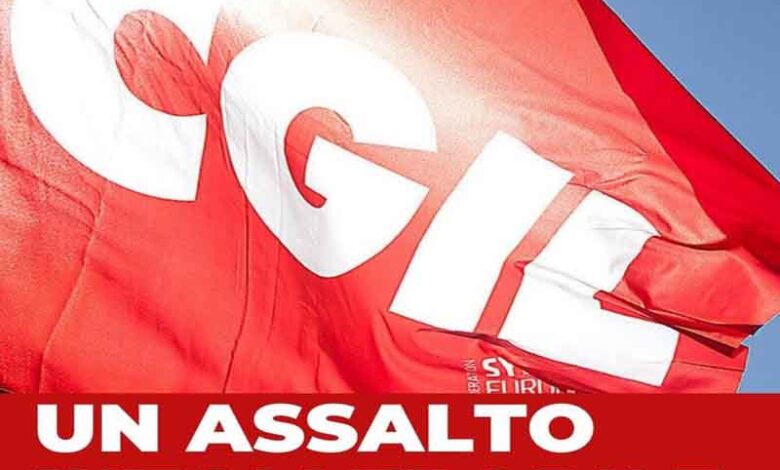 Assalto sede Cgil atto squadrismo fascista Domani convocata d’urgenza assemblea generale