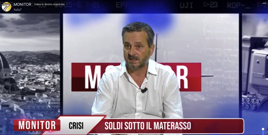 Toscana: Daniele Quiriconi alla trasmissione Monitor