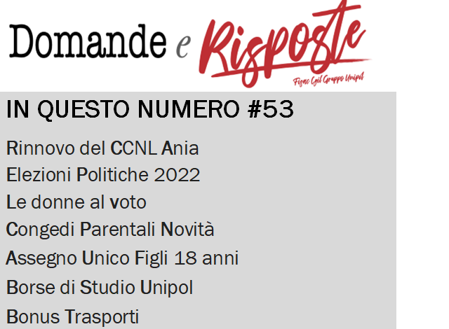 GRUPPO UNIPOL: Domande e Risposte, di tutto ma non tutto #53 GRUPPO UNIPOL: Domande e Risposte, di tutto ma non tutto #53