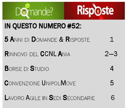 Gruppo Unipol: Domande e Risposte di tutto, ma non tutto #52 Gruppo Unipol: Domande e Risposte di tutto, ma non tutto #52