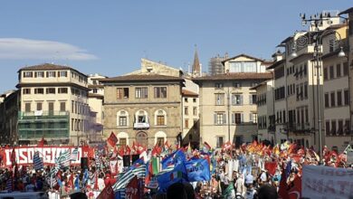 Firenze: lo sciopero per le lavoratrici e lavoratori di GKN