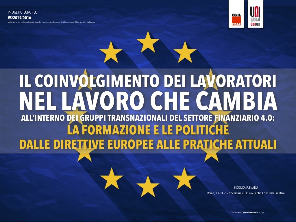 Internazionale: Il coinvolgimento dei lavoratori nel lavoro che cambia – giorno 3