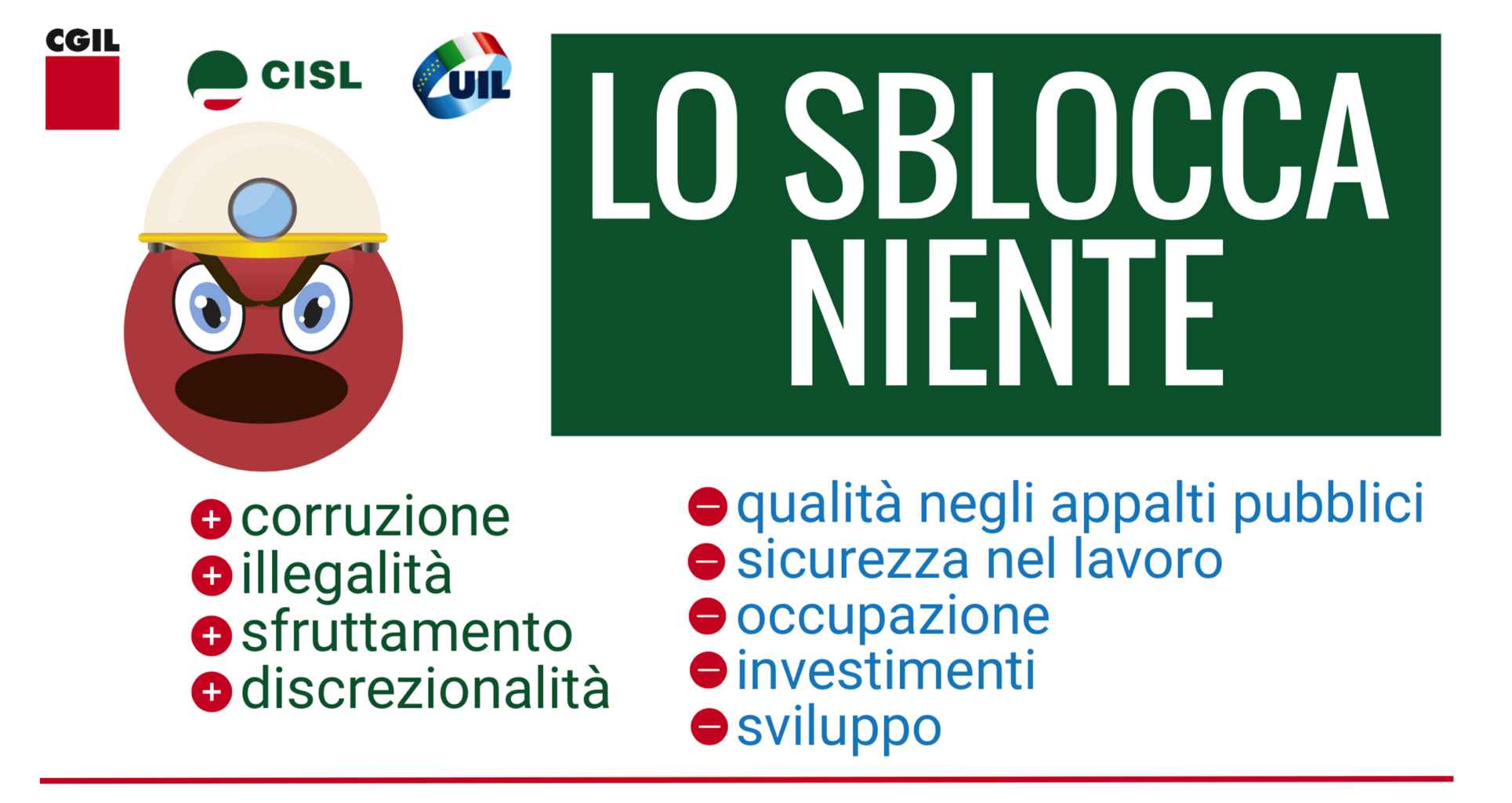Lo Sblocca Niente: il presidio unitario a Montecitorio